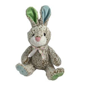 Goffa Bunny Rabbit Easter Plush Stuffed Animal 18" Toy Polka Dot Bow